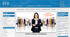 Desktop Screenshot of groupe-ece.com